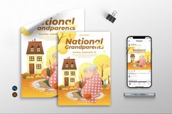 National Grandparents Day - Flyer, Poster &amp; Instagram AS Product Image 1