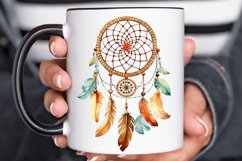 Native American Dreamcatcher Watercolor PNG Clipart Product Image 2