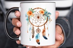Native American Dreamcatcher Watercolor PNG Clipart Product Image 2