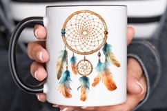 Native American Dreamcatcher Watercolor PNG Clipart Product Image 2