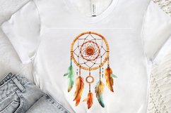 Native American Dreamcatcher Watercolor PNG Clipart Product Image 3