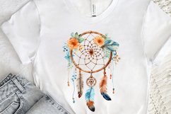 Native American Dreamcatcher Watercolor PNG Clipart Product Image 3