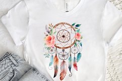 Native American Dreamcatcher Watercolor PNG Clipart Product Image 3