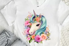 Number Unicorn Birthday PNG Clipart Product Image 3
