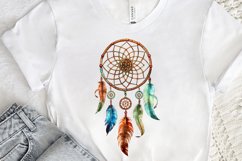 Native American Dreamcatcher Watercolor PNG Clipart Product Image 3