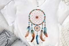 Native American Dreamcatcher Watercolor PNG Clipart Product Image 3