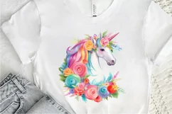 Number Unicorn Birthday PNG Clipart Product Image 3