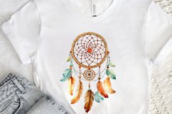 Native American Dreamcatcher Watercolor PNG Clipart Product Image 3