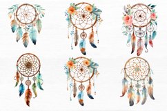 Native American Dreamcatcher Watercolor Sublimation clipart Product Image 6