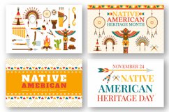 12 Native American Heritage Month Day Illustration Product Image 3