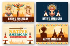 12 Native American Heritage Month Day Illustration Product Image 4