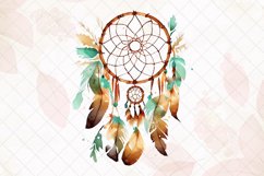 Native American Dreamcatcher Watercolor Sublimation Clipart Product Image 3