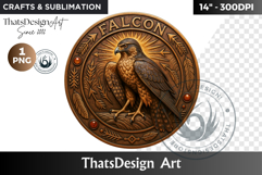 Falcon Animal Totem PNG Clipart, Native American Zodiac sign Product Image 1