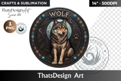 Wolf Animal Totem PNG Clipart, Native American Zodiac sign Product Image 1