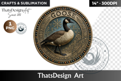 Goose Animal Totem PNG Clipart, Native American Zodiac sign Product Image 1