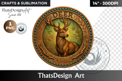 Deer Animal Totem PNG Clipart, Native American Zodiac sign Product Image 1