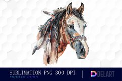 Native Horse Graphics Clipart Product Image 1