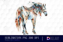 Native Horse PNG Clipart Product Image 1
