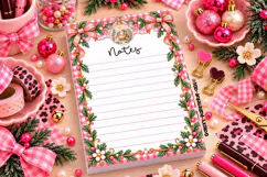 Nativity Christmas A6 Notepad PNG and PDF Product Image 5