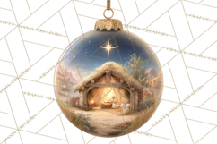 Nativity Christmas Ornament PNG Clipart, Christian Art Product Image 2