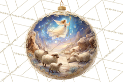 Nativity Christmas Ornament PNG Clipart, Christian Art Product Image 2