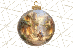 Nativity Christmas Ornament PNG Clipart, Christian Art Product Image 4