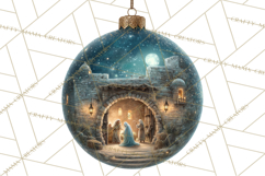 Nativity Christmas Ornament PNG Clipart, Christian Art Product Image 5