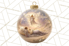 Nativity Christmas Ornament PNG Clipart, Christian Art Product Image 4