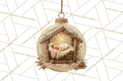 Nativity Christmas Ornament PNG Clipart, Christian Art Product Image 3