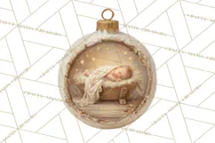 Nativity Christmas Ornament PNG Clipart, Christian Art Product Image 4
