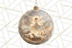Nativity Christmas Ornament PNG Clipart, Christian Art Product Image 5