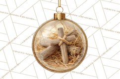 Nativity Christmas Ornament PNG Clipart, Christian Art Product Image 5