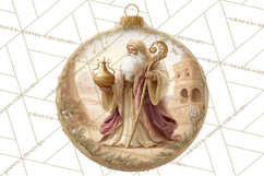 Nativity Christmas Ornament PNG Clipart, Christian Art Product Image 3