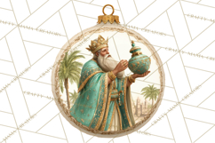 Nativity Christmas Ornament PNG Clipart, Christian Art Product Image 5