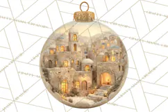 Nativity Christmas Ornament PNG Clipart, Christian Art Product Image 5