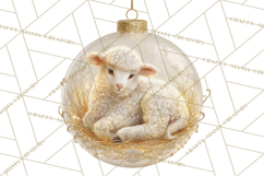 Nativity Christmas Ornament PNG Clipart, Christian Art Product Image 3