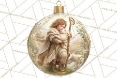 Nativity Christmas Ornament PNG Clipart, Christian Art Product Image 4