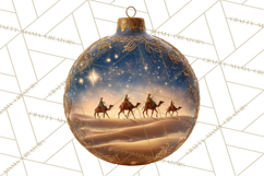 Nativity Christmas Ornament PNG Clipart, Christian Art Product Image 5
