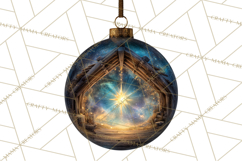 Nativity Christmas Ornament PNG Clipart, Christian Art Product Image 5