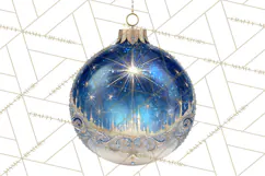Nativity Christmas Ornament PNG Clipart, Christian Art Product Image 4
