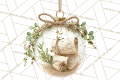 Nativity Christmas Ornament PNG Clipart, Christian Art Product Image 3