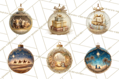 Nativity Christmas Ornament PNG Clipart, Christian Art Product Image 7