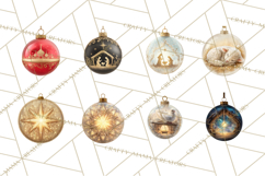 Nativity Christmas Ornament PNG Clipart, Christian Art Product Image 6