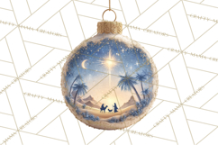 Nativity Christmas Ornament PNG Clipart, Christian Art Product Image 5