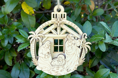 Nativity Ornament - Laser Cut File, Christmas SVG plan Product Image 6