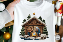 Nativity Scene Latch Hook Yarn Crochet Jesus Christmas_10 Product Image 1