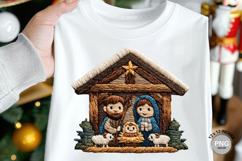 Nativity Scene Latch Hook Yarn Crochet Jesus Christmas_5 Product Image 1