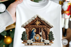 Nativity Scene Latch Hook Yarn Crochet Jesus Christmas_7 Product Image 1