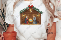 Nativity Scene Christmas Png, Jesus Png Product Image 2