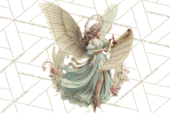 Nativity Scene Clipart, Holy Family &amp; Three Kings PNG Product Image 2